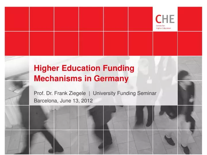 higher education funding mechanisms in germany