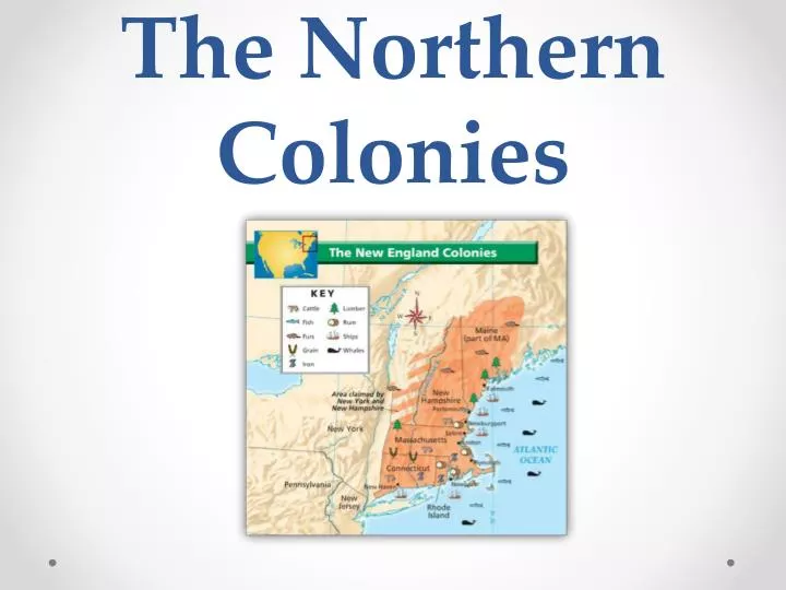 the northern colonies