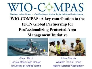 Glenn Ricci Coastal Resources Center, University of Rhode Island