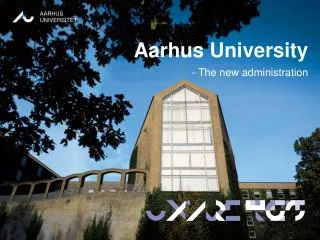 AARHUS UNIVERSITET