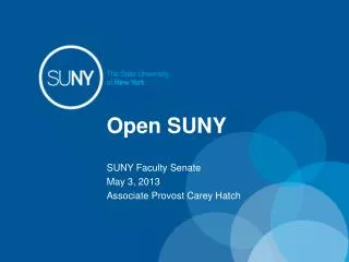 Open SUNY