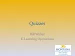 Quizzes - slide 1