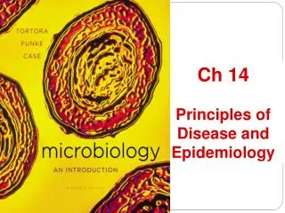 Ch 14 Principles of Disease and Epidemiology