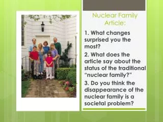 Nuclear Family Article: