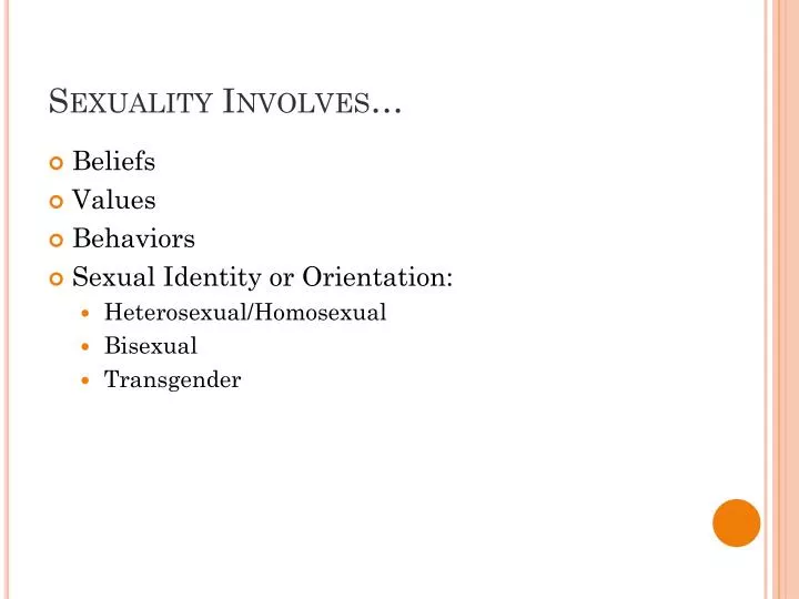 Ppt Sexuality Involves Powerpoint Presentation Free Download Id1903214 0418