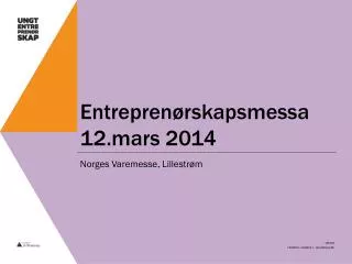 entrepren rskapsmessa 12 mars 2014