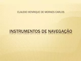 claudio henrique de moraes carlos