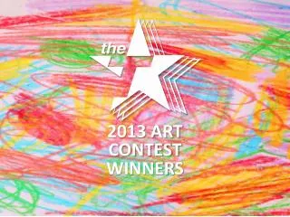 2013 ART CONTEST WINNERS