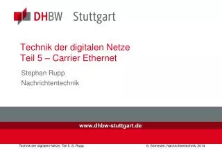 technik der digitalen netze teil 5 carrier ethernet