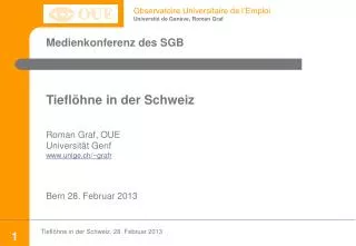 medienkonferenz des sgb