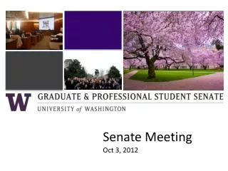 Senate Meeting