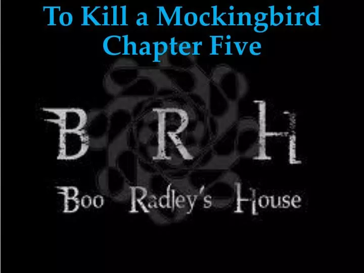 to kill a mockingbird chapter five