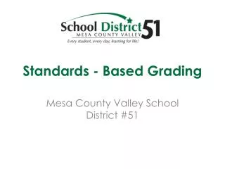 Standards - Based Grading