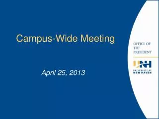Campus-Wide Meeting