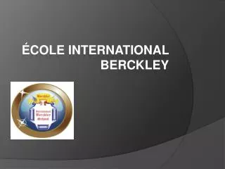 cole international berckley