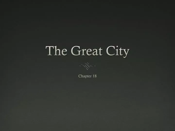 the great city