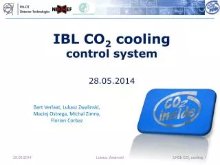 IBL CO 2 cooling control system 28.05.2014