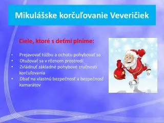 mikul ske k or u ovanie veveri iek