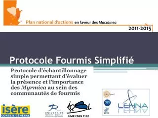 protocole fourmis simplifi