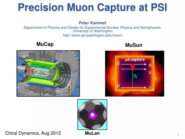 precis ion muon capture at psi