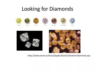 Looking for Diamonds