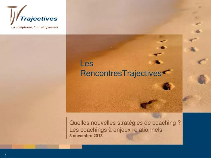 les rencontrestrajectives