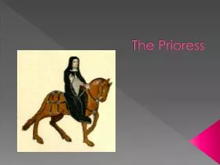 the prioress