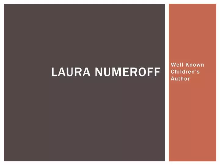 laura numeroff