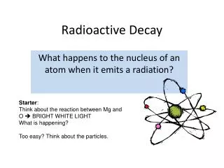 Radioactive Decay