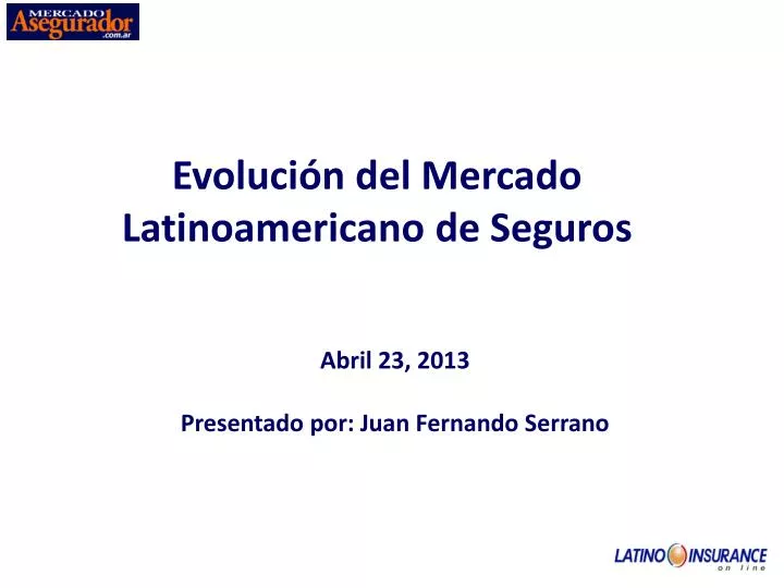 evoluci n del mercado latinoamericano de seguros