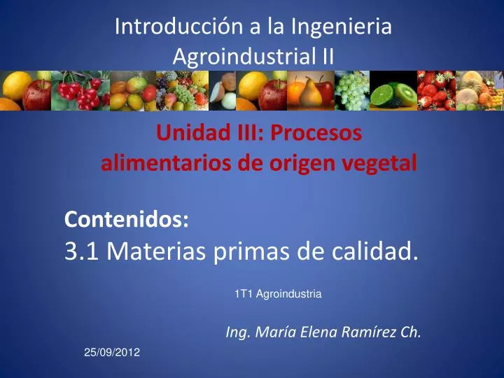 introducci n a la ingenieria agroindustrial ii