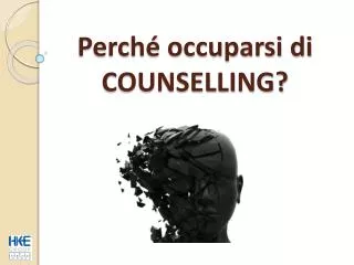 perch occuparsi di counselling