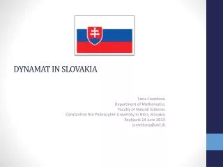 Dynamat in slovakia