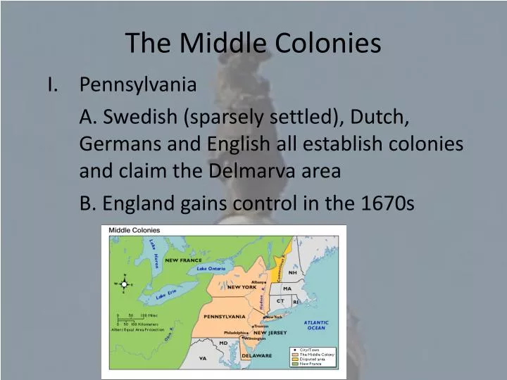 the middle colonies