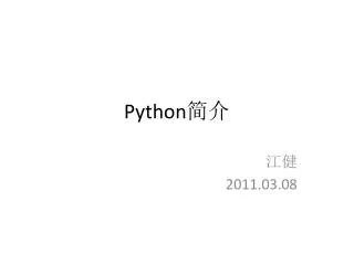 python