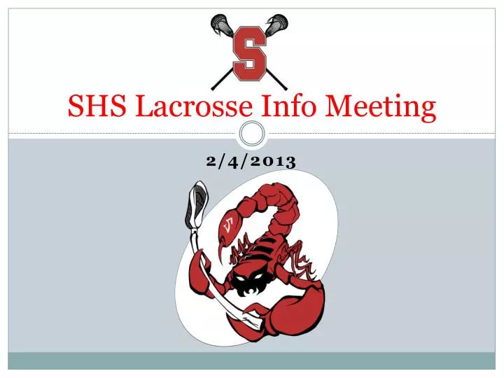 shs lacrosse info meeting