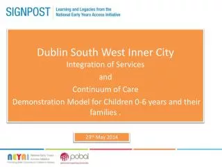 Dublin South West Inner City Integration of Services and Continuum of Care