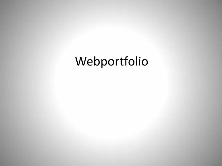 webportfolio