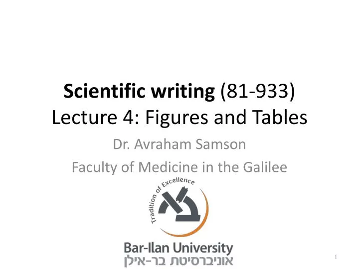 scientific writing 81 933 lecture 4 figures and tables