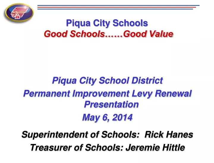 piqua city schools good schools good value