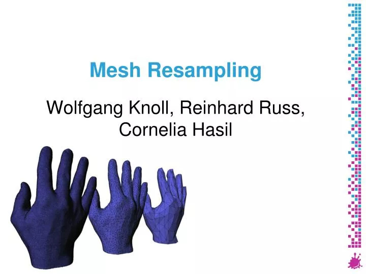 mesh resampling