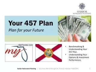 Your 457 Plan Plan for your Future