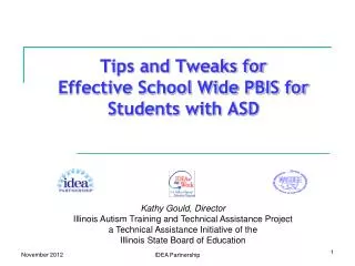 Tips and Tweaks for Effective School Wide PBIS for Students with ASD