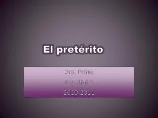 el pret rito