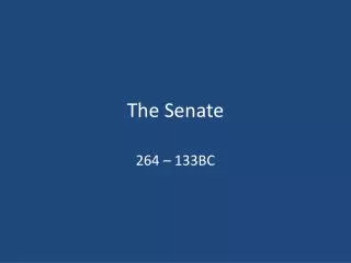 The Senate