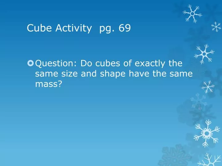 cube activity pg 6 9