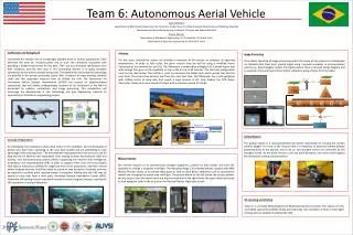 Team 6: Autonomous Aerial Vehicle