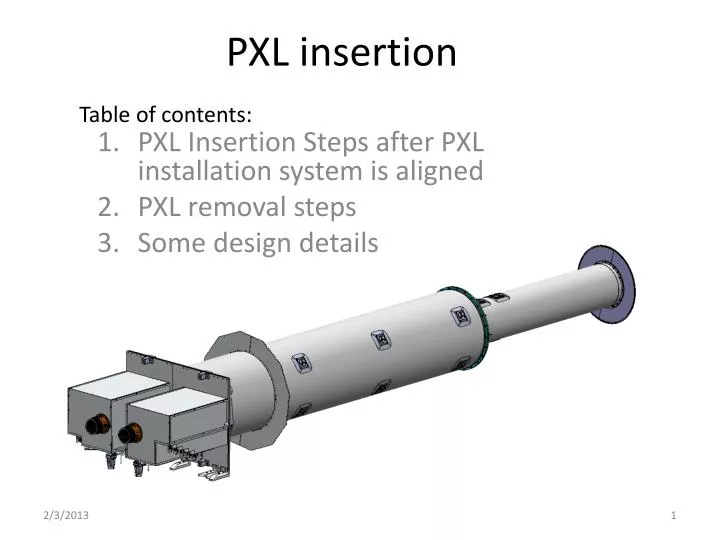pxl insertion
