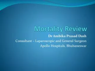 Mortality Review