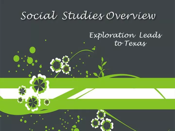 social studies overview